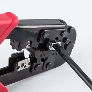 طراف RJ45 Cat6، وصلة Cat6، موصل Cat6 Cat5e RJ45، موصلات تجعيد كيبل ايثرنت قابس شبكة UTP للأسلاك الصلبة والكابلات القياسية، شفاف
